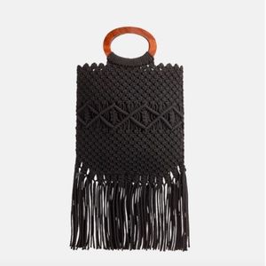 Danielle Nicole Macramé Handbag